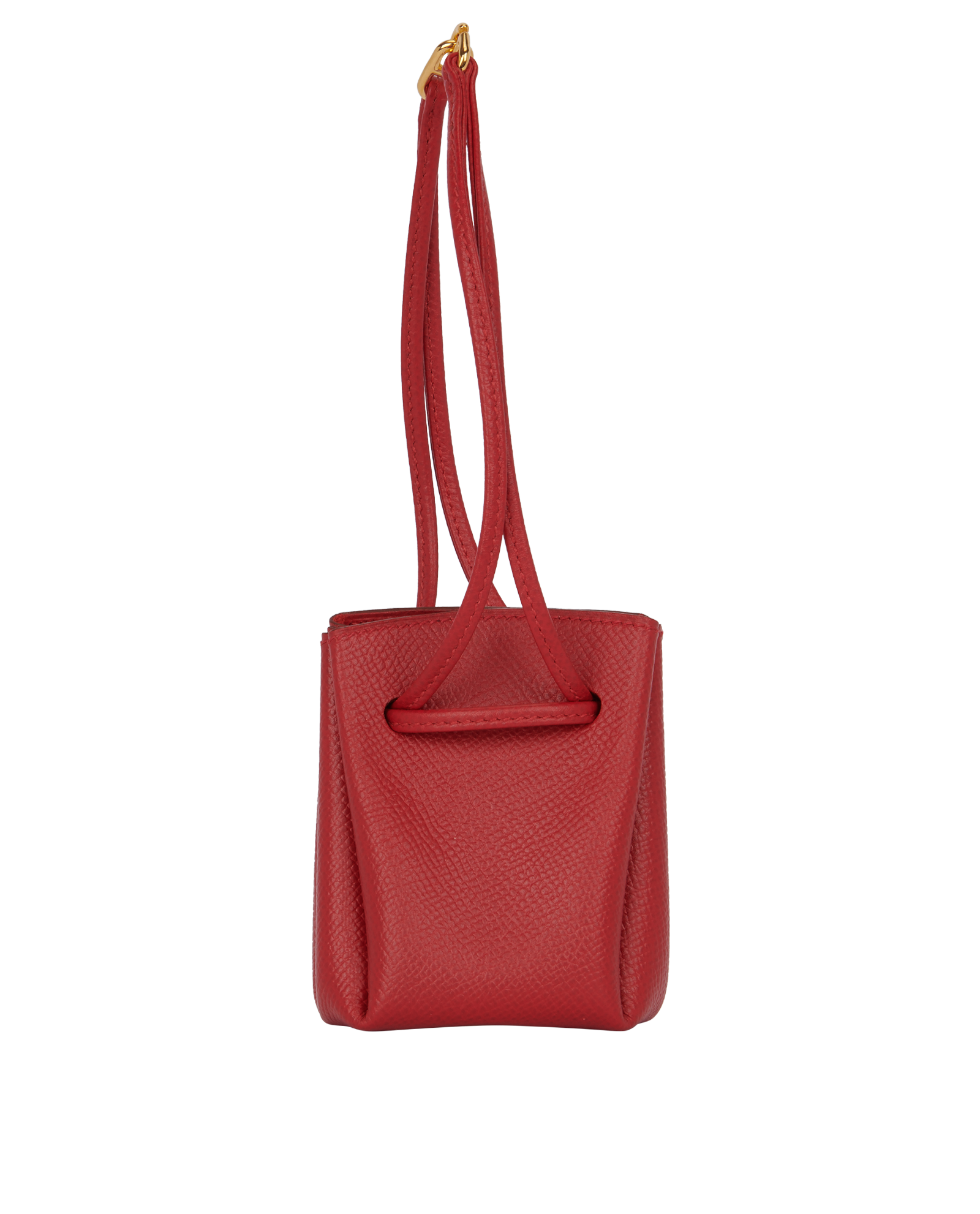 Hermes Vespa Pouch, &pound;395, Accessories, Red, Leather, Back view